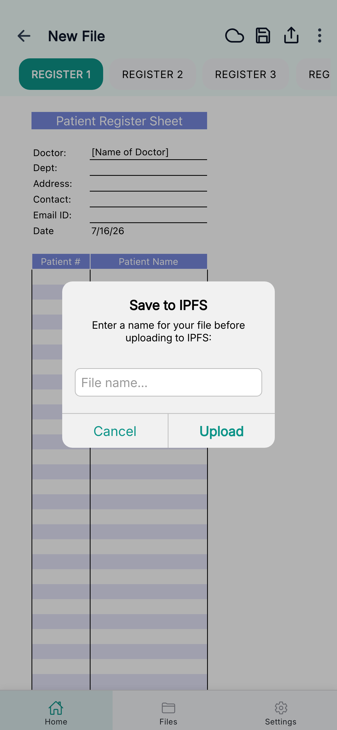Patients List screenshot 6