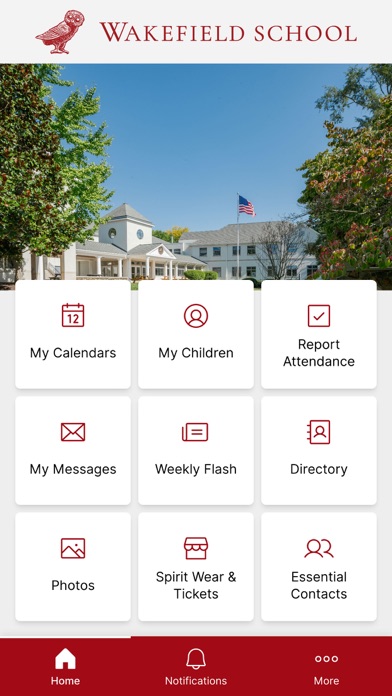 Wakefield School iPhone screenshot 1 - Education app