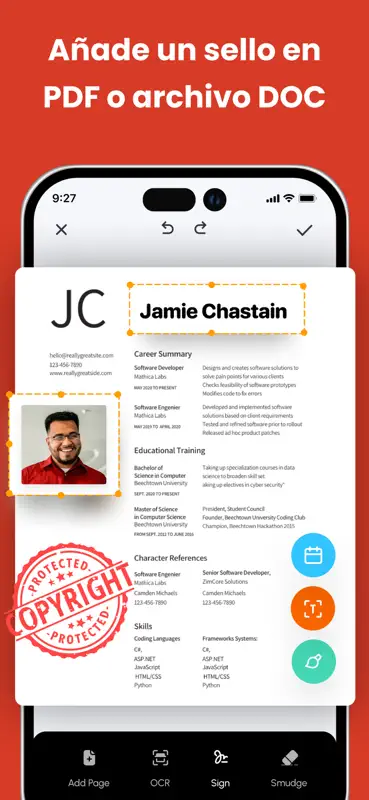 Convertisseur & Modifier PDF screenshot 3 of 10