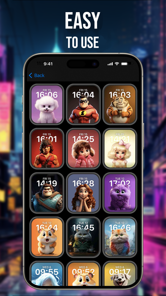 #4. Watch Faces - Gallery (iOS) Podle: Warlock Arts