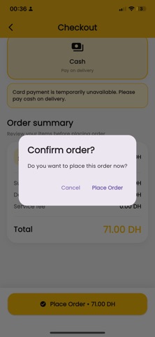 livraone iPhone screenshot