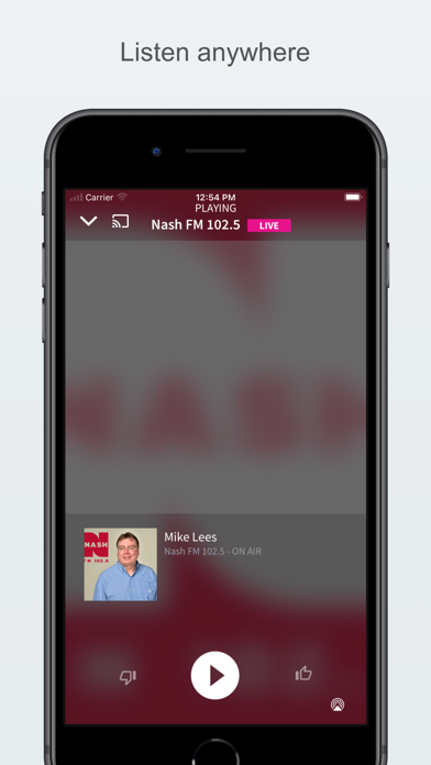 Nash FM 102.5 Screenshot 2 - AppWisp.com Nash FM 102.5 Screenshot 2 - AppWisp.com