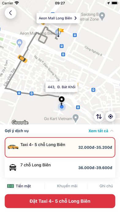 Taxi - Long Biên Screenshot