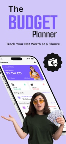 Budget planner-Expense tracker Screenshot 1 of 6