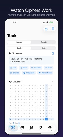 CipherKit: Cipher Solver Screenshot 3 of 8