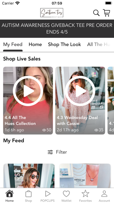 Southern Ties Boutique Screenshot