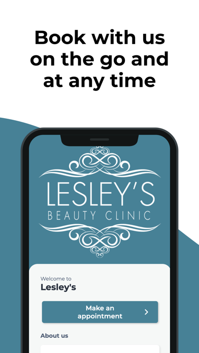 Screenshot 1 of Lesley’s Beauty Clinic App