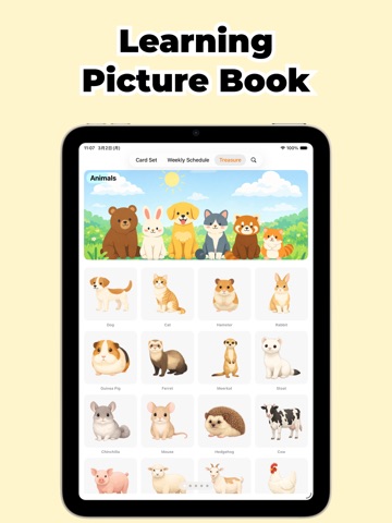 Kids Picture Cards Mirumiru iPad screenshot