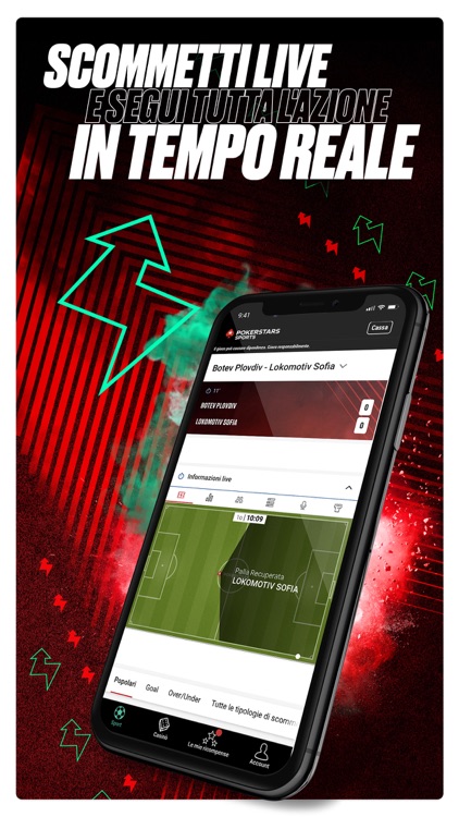 PokerStars Scommesse Calcio screenshot-4