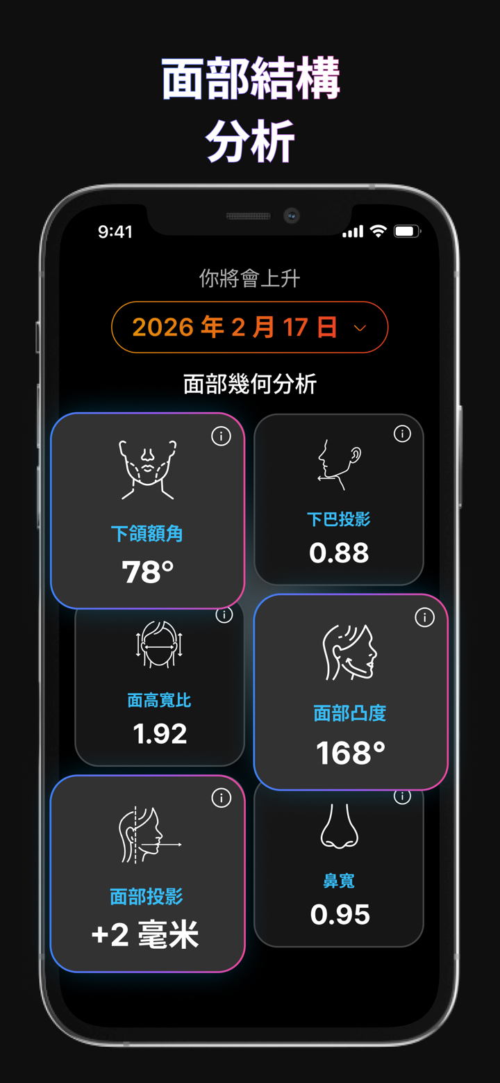 PSL AI - 顏值評分與下頜線分析 screenshot 4