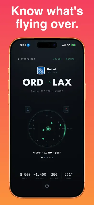 Overflight: Sky Radar screenshot 1