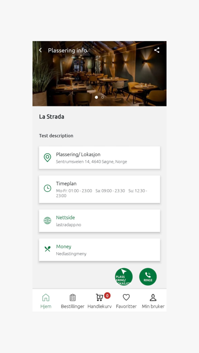 La strada - Pizza & Pasta Screenshot
