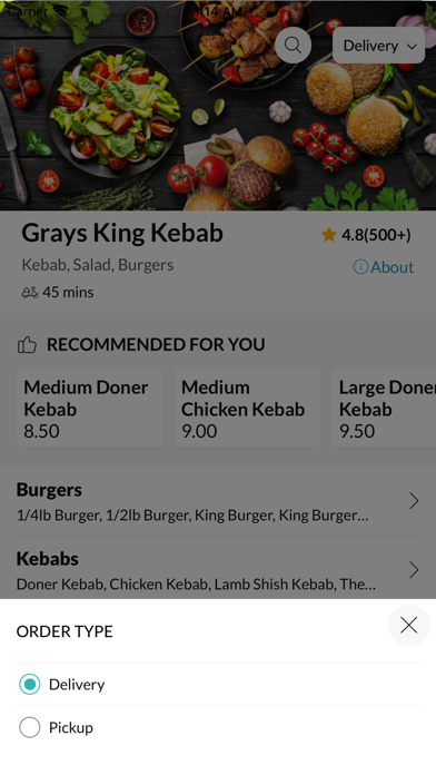Grays King Kebab Screenshot