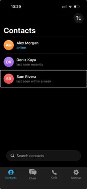 Zerogram screenshot 2