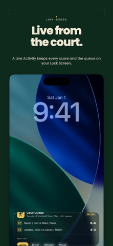 CourtQueue のスクリーンショット