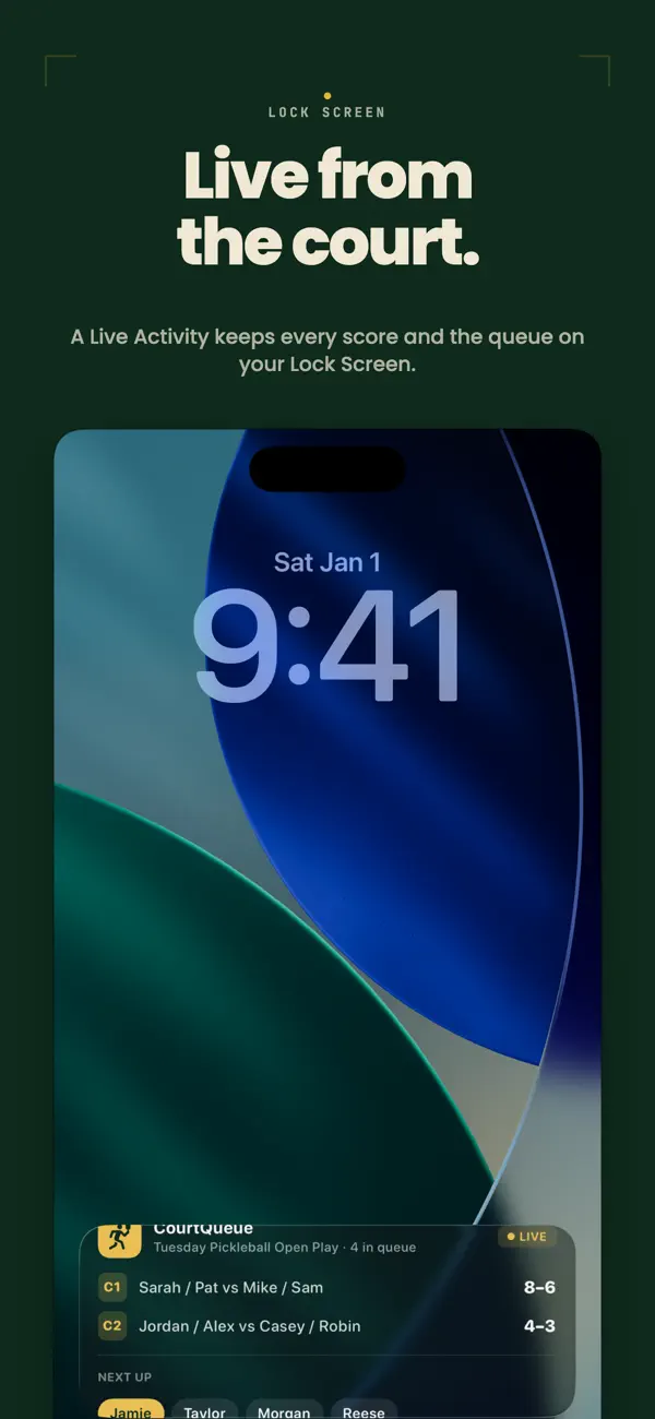 Screenshot #3 pour CourtQueue