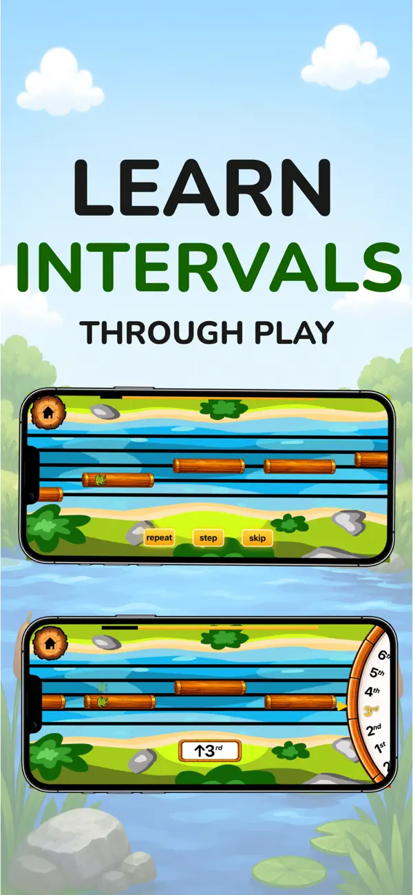Screenshot #1 pour Interval Jump- Read Music Fast