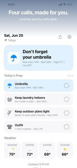 Today Ready screenshot 2
