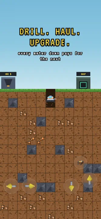 Descent - mining game screenshot 1