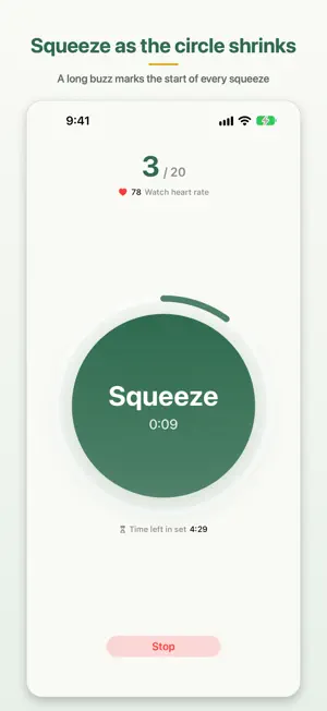 Keging: Kegel Timer screenshot 2