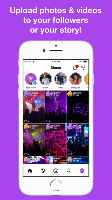 Bloom - Photos and Videos Screenshot