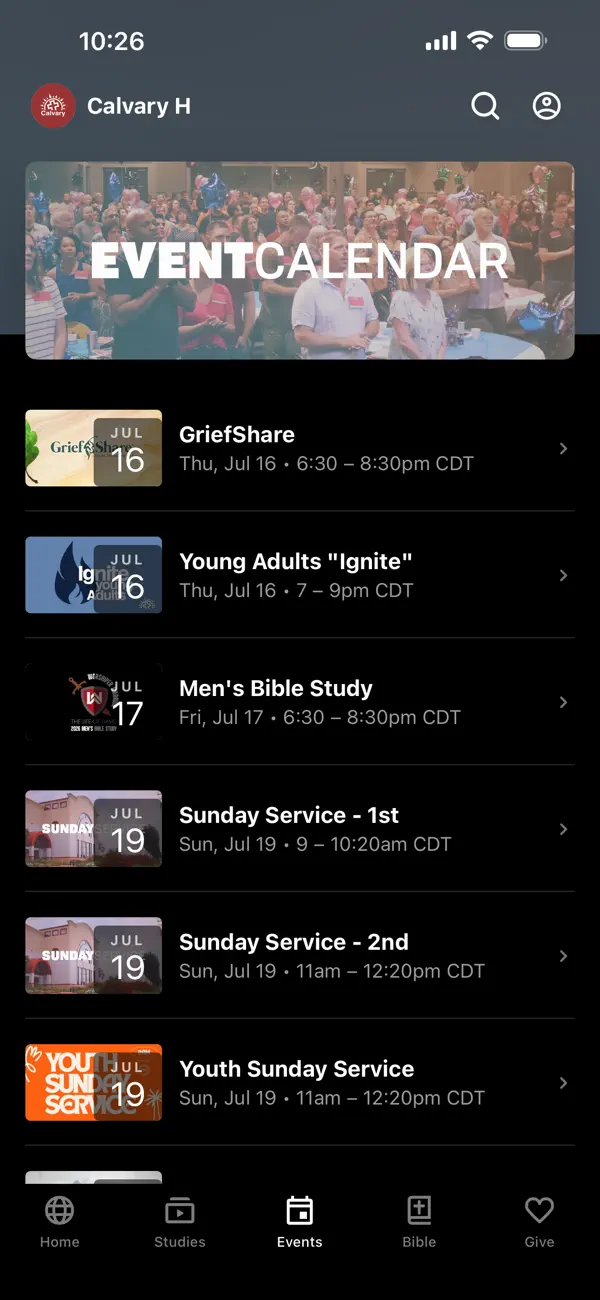 Screenshot #3 pour Calvary Houston