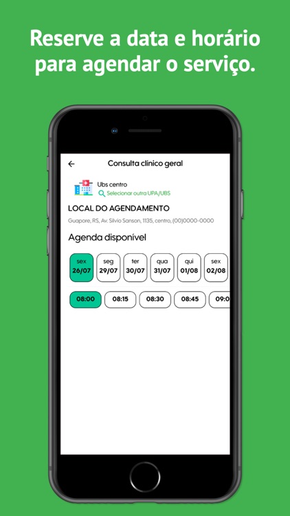 Agenda Saúde Guaporé