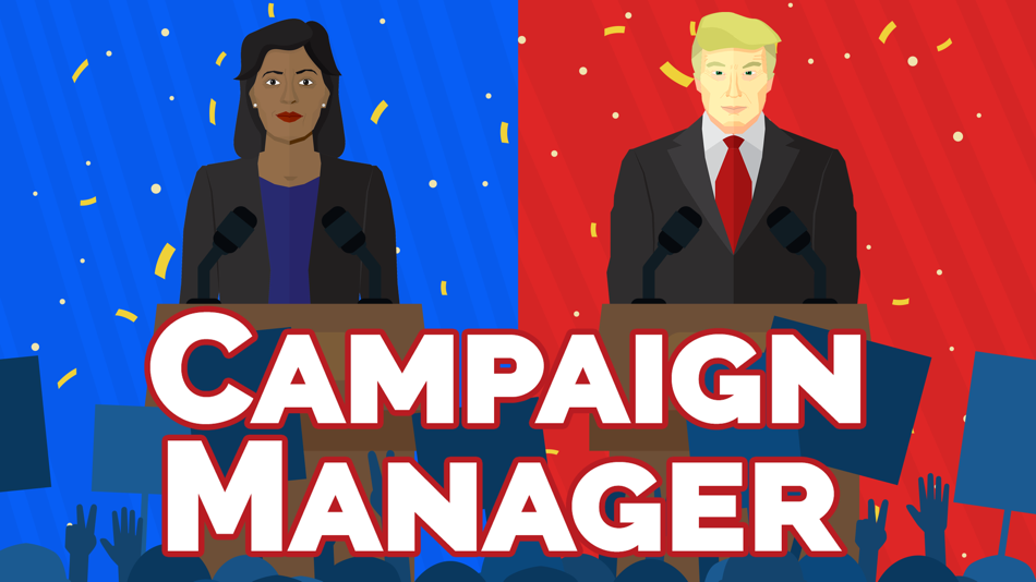 #1. Campaign Manager Election Game (iOS) От: 2 Fountains LLC