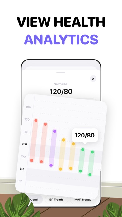 Blood pressure app+ Screenshot