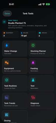 TankForge: Aquarium Care Screenshot 7 of 10
