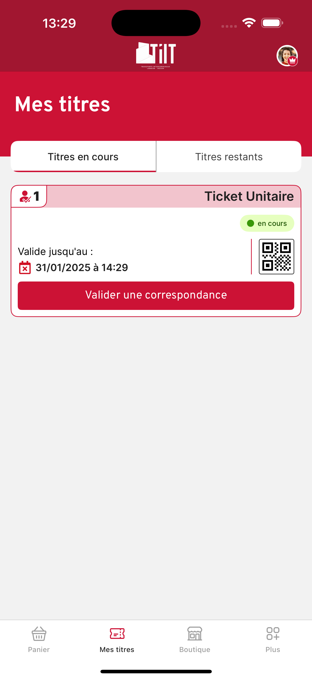 e-ticket TILT