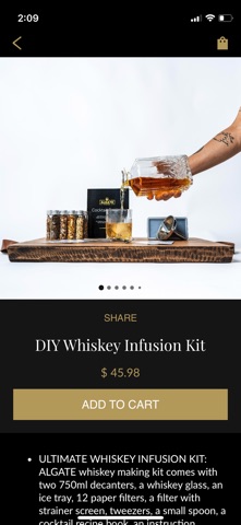 Algate: DIY Whiskey Infusion screenshot