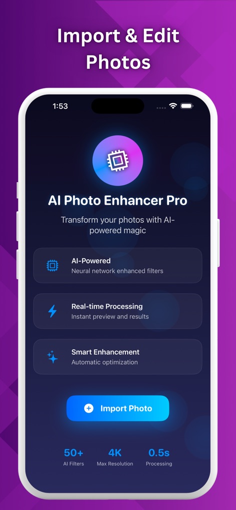 AI Photo Enhancer Pro+ - Photo & Video App | MWM