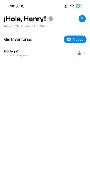 Toma de Inventarios Pro screenshot 1