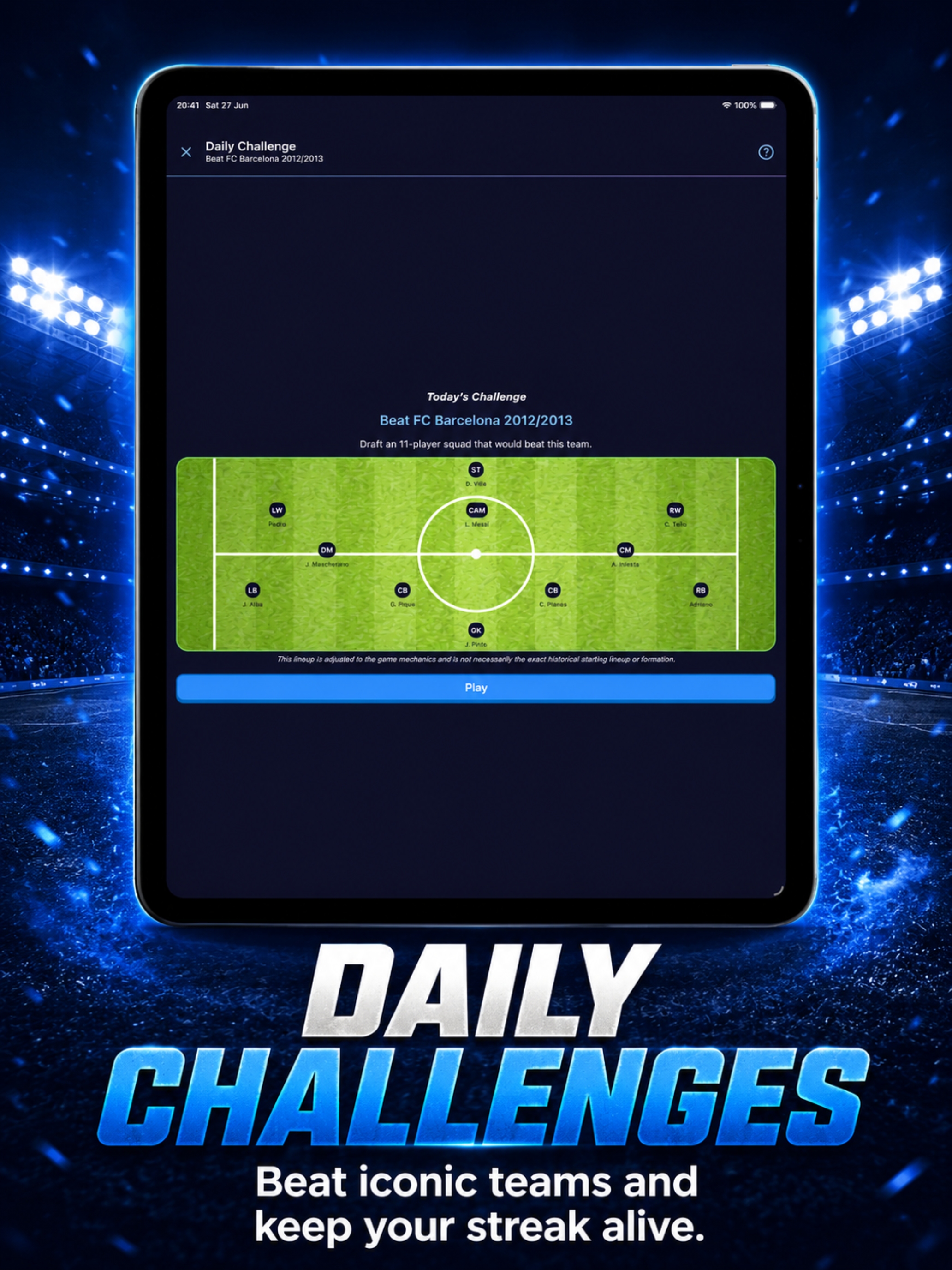 Unbeatable Football screenshot 11