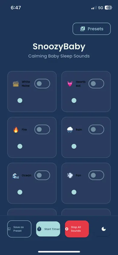 SnoozyBaby Sleep Aid screenshot 3