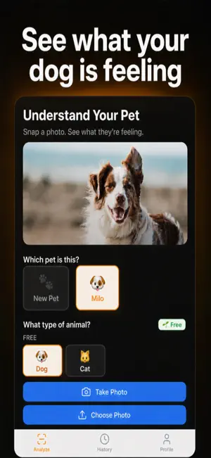 PetsenseAI - Pet Mood Tracker screenshot 1