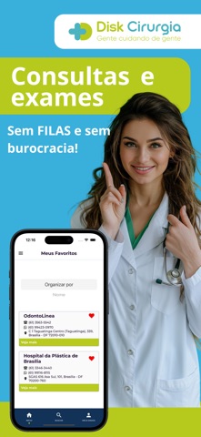 Cartão Disk Cirurgia screenshot