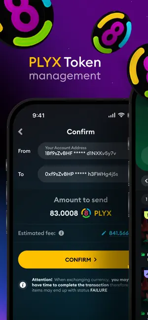 PLYX Wallet screenshot 3