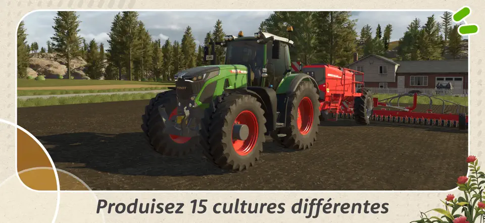 Capture d'écran de Farming Simulator 26 Mobile sur iPhone 2