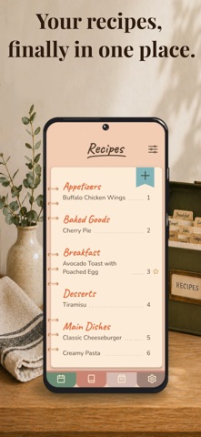 Simple Meal Planner & Cookbook screenshot