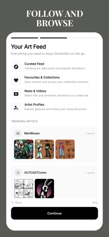 FanArt - DeviantArt Unofficial iPhone screenshot