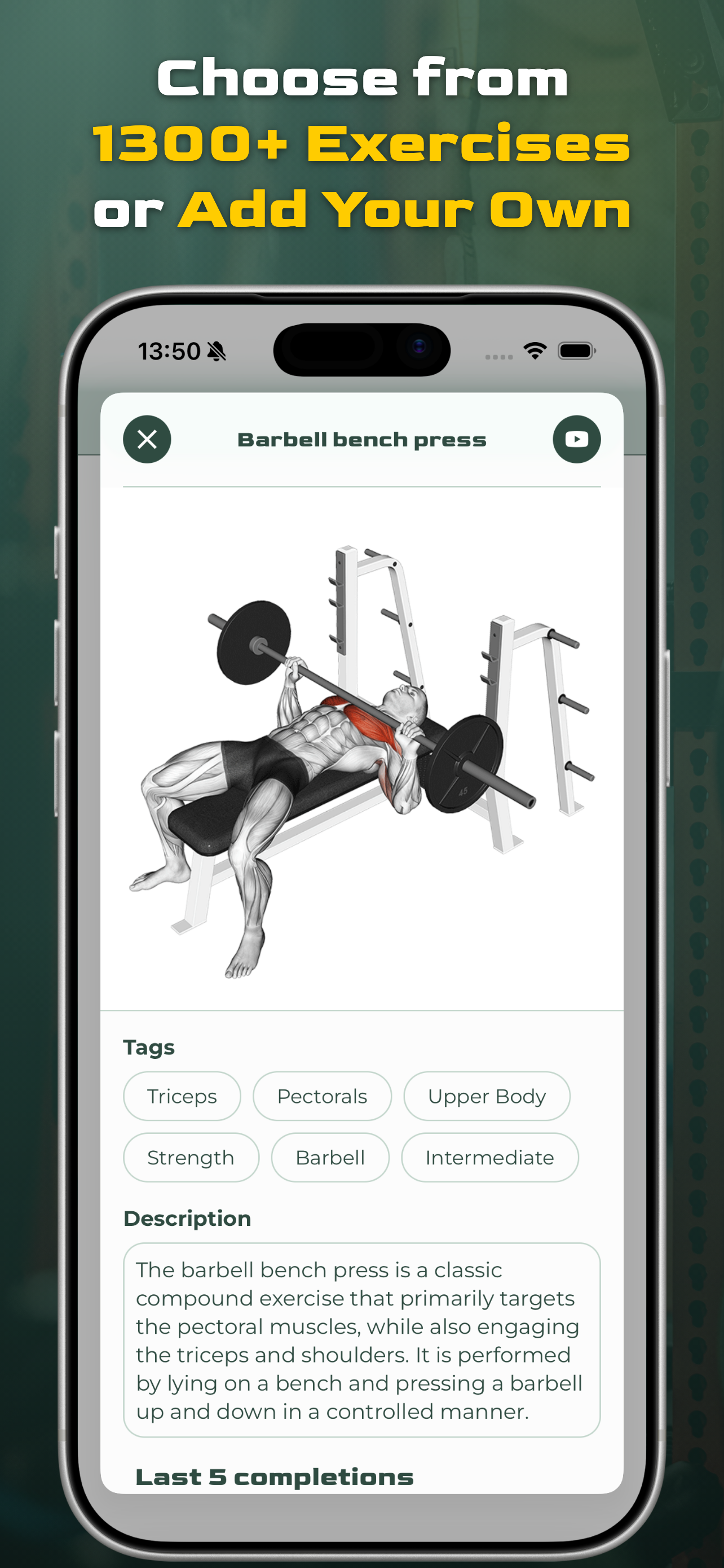 Virtus Athlete Gym Workout Log screenshot 4