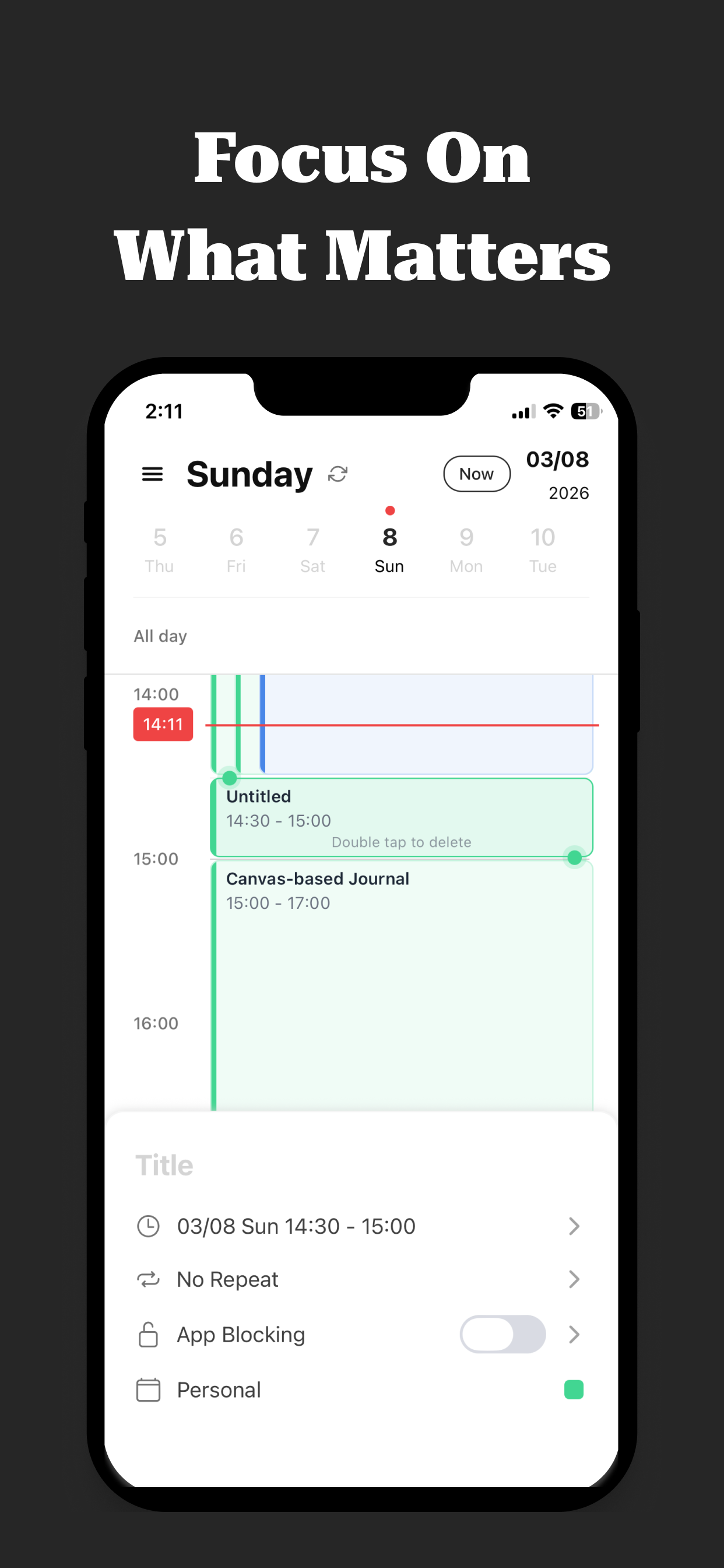 LifeBlocks: Daily Calendar screenshot 2