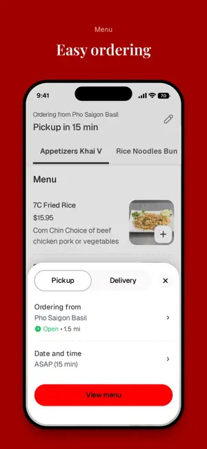Pho Saigon Basil screenshot 3