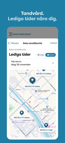 Praktikertjänst vård&tandvård iPhone screenshot 5