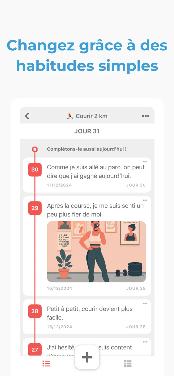Screenshot #3 pour Habitude & Streak DotHabit