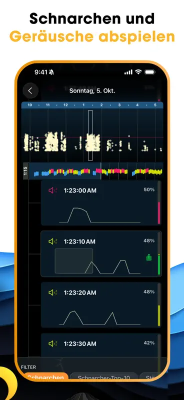AutoSnore: Schnarch-Rekorder screenshot 4 of 9