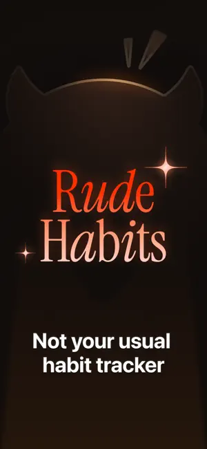 Rude Habit Tracker screenshot 1