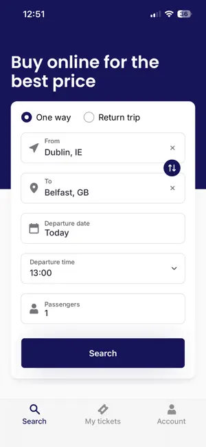 Dublin Express screenshot 1